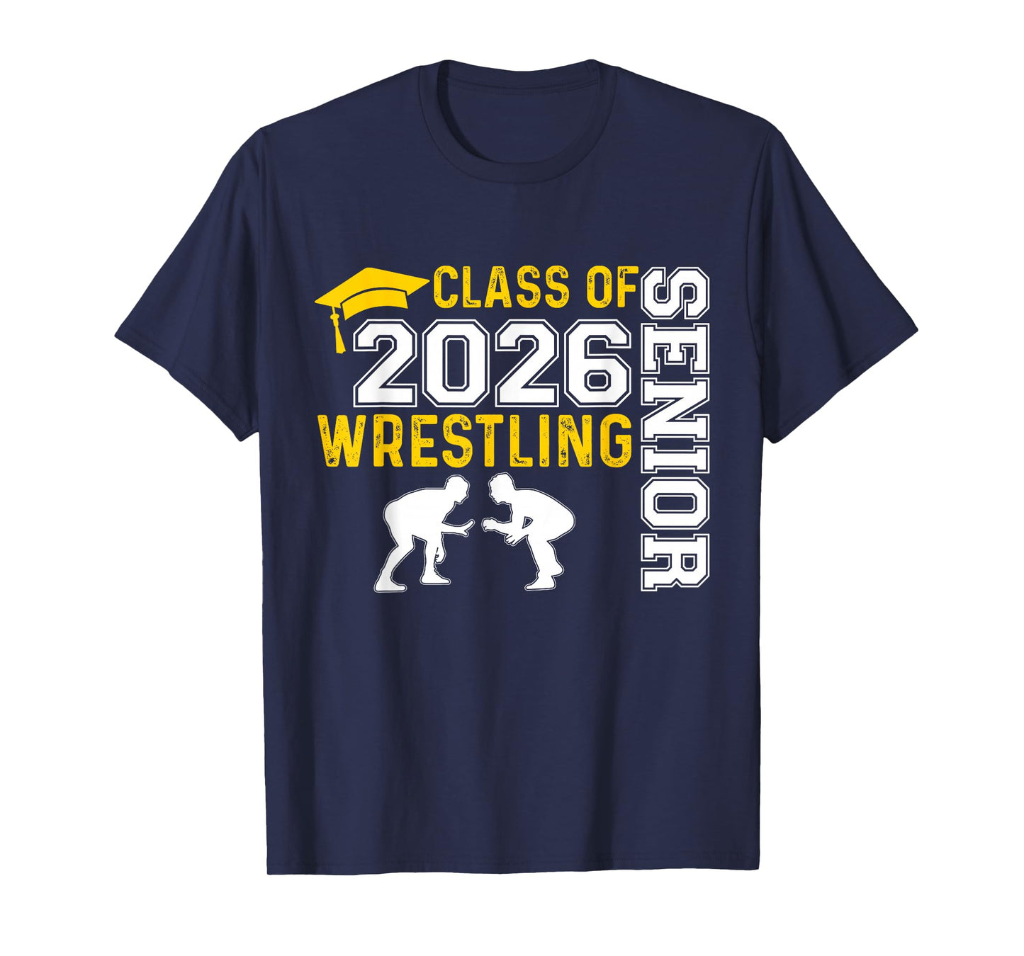 Senior Wrestling Mom 2026 Senior Mom Class of 2026 T-Shirt