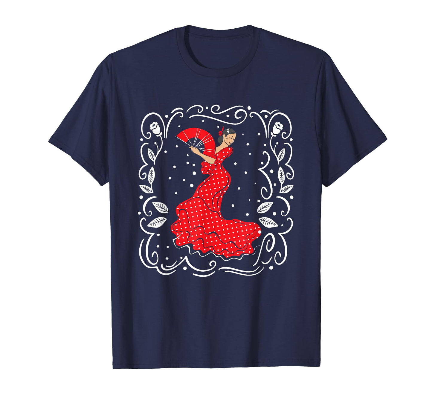 Beautiful Spain Woman | Flamenco Dancer T-Shirt