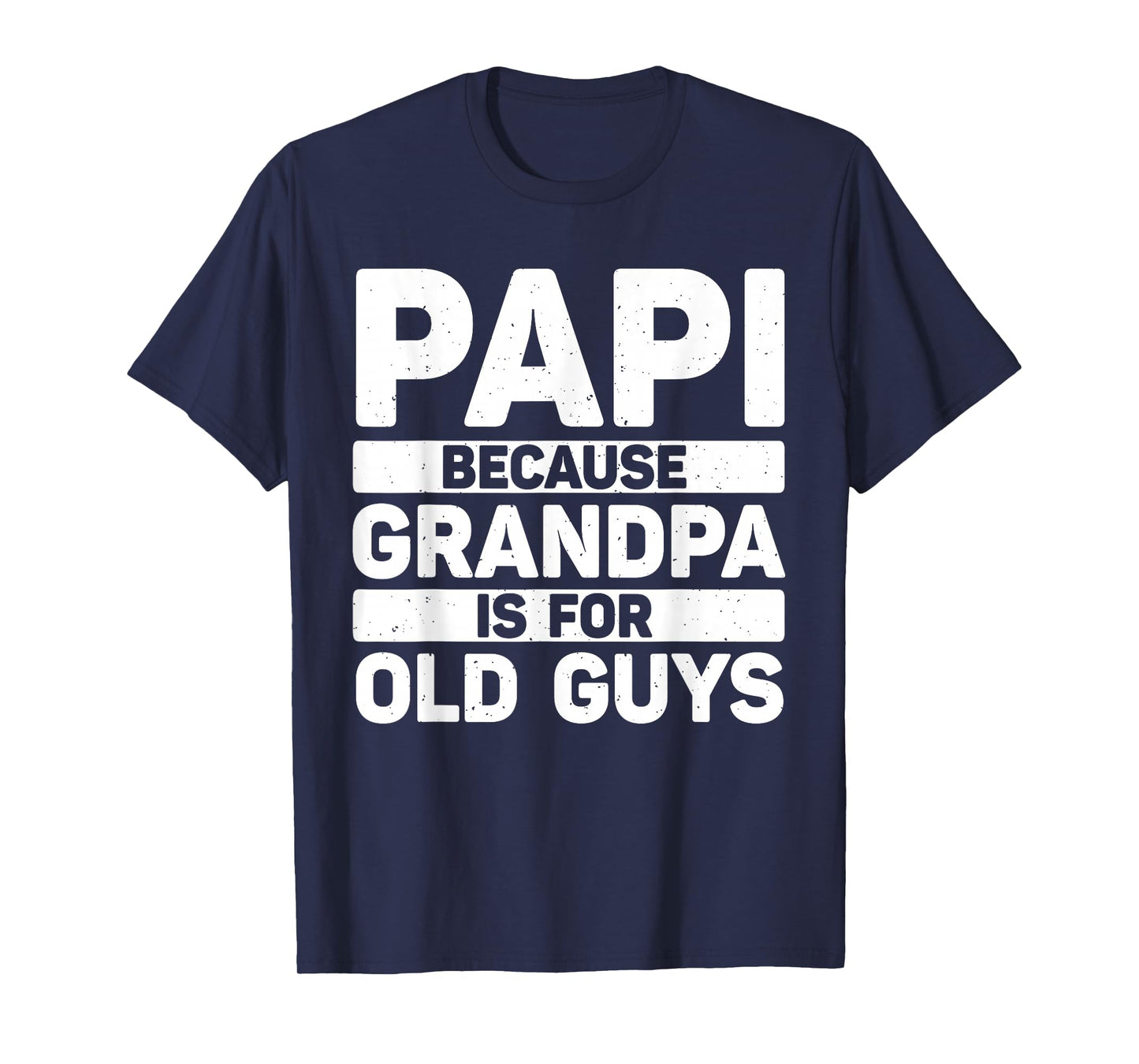 Papi Design For Grandpa From Grandkids Father's Day Papi T-Shirt
