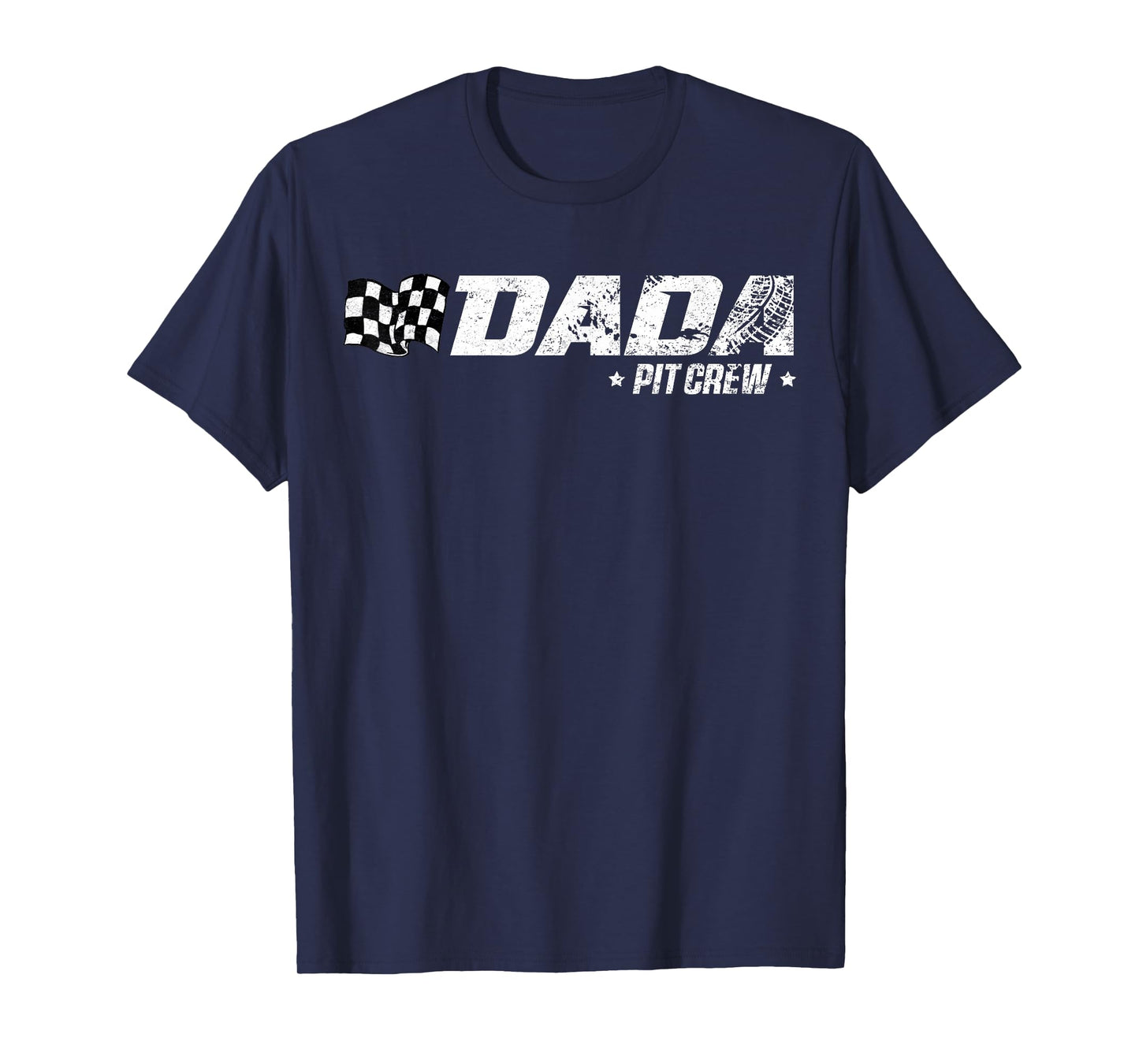 Dada Pit Crew Race Car Birthday Family Racing T-Shirt