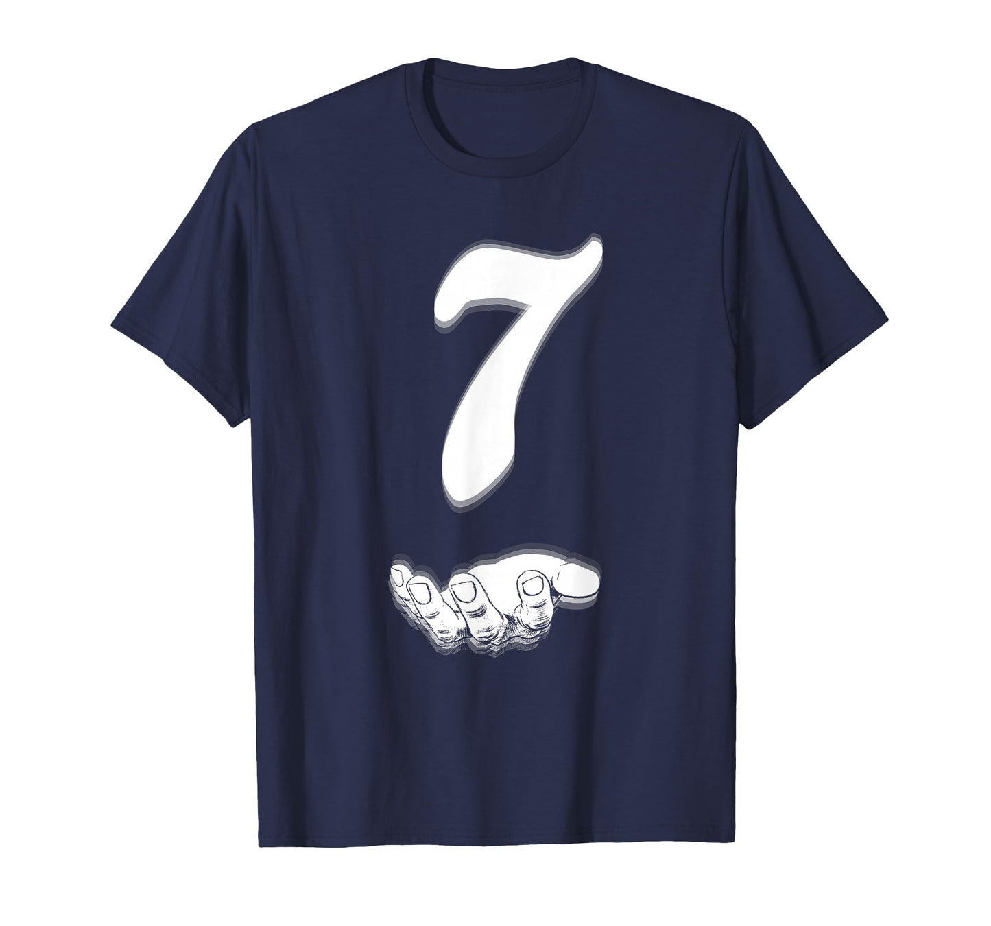 Funny Six Seven Meme 6 7 Halloween Costume Matching 7 T-Shirt