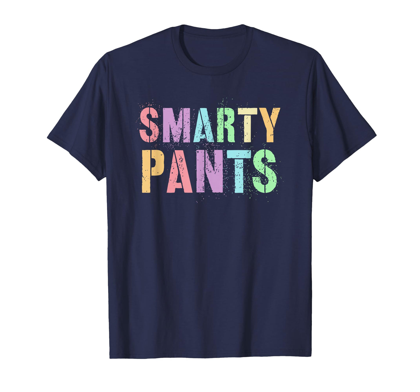 Funny SMARTY PANTS 1st Grade Hello Bruh We Back ABCD Rocks T-Shirt