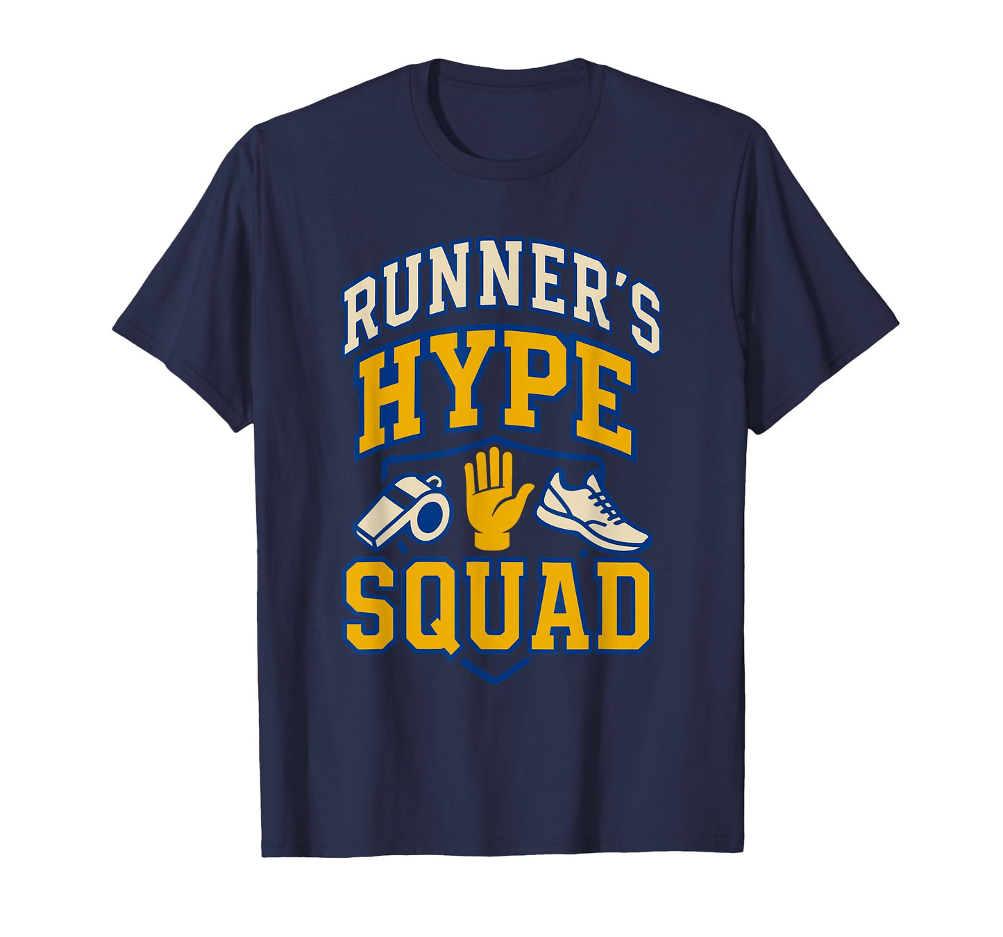 Marathon Supporter Race Day Cheer Squad Running Motivation T-Shirt