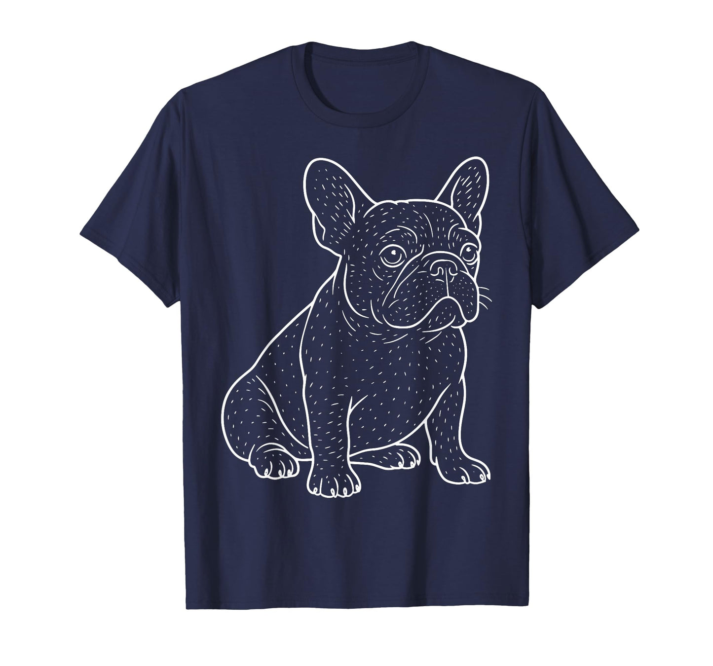 French Bulldog Illustration T-Shirt