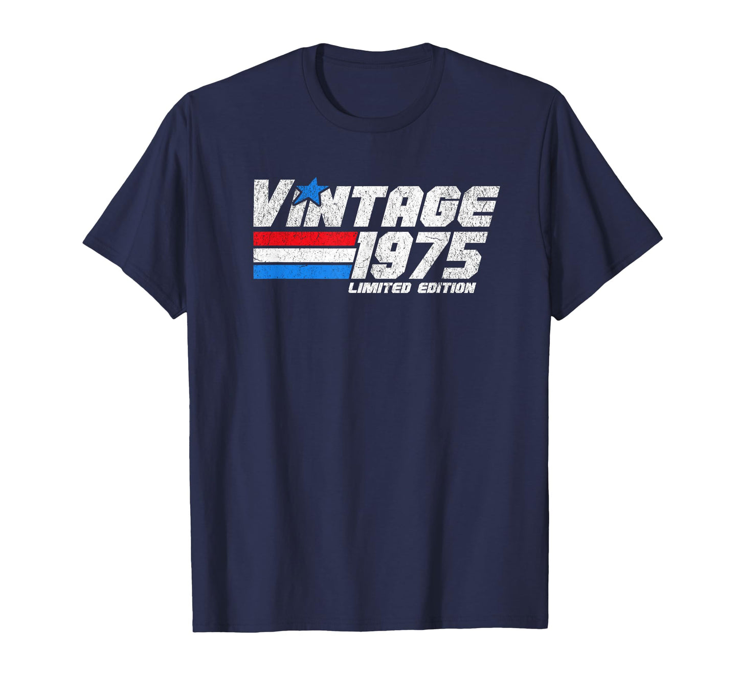 50th Birthday Men Vintage 1975 Cool Dad 50 yr Old for Him T-Shirt