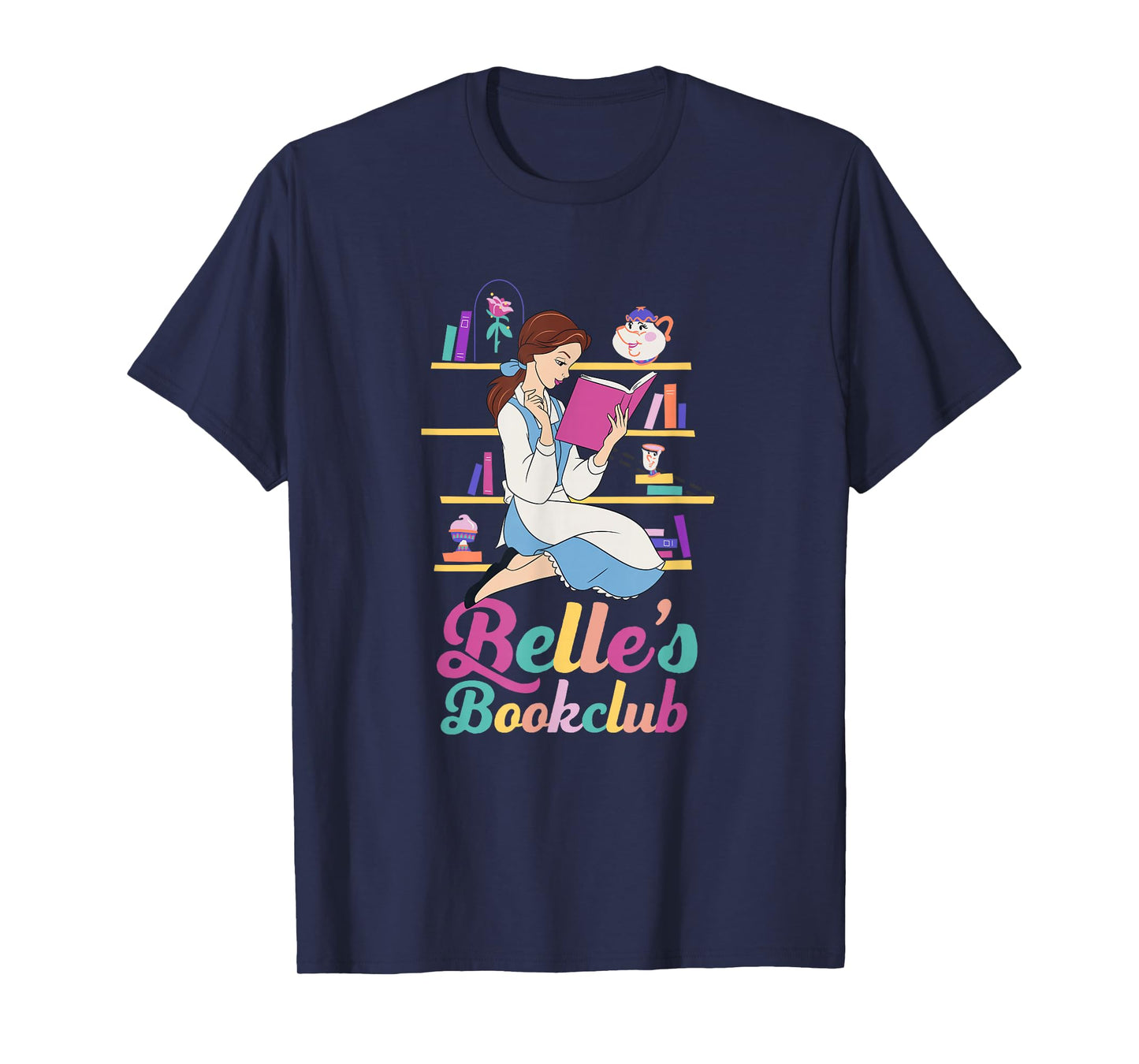 Disney Beauty And The Beast Belle Book Club T-Shirt