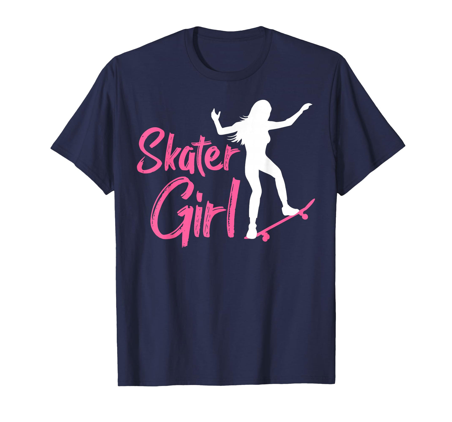 Skateboarding Design for Girls Women Skateboard Skateboarder T-Shirt