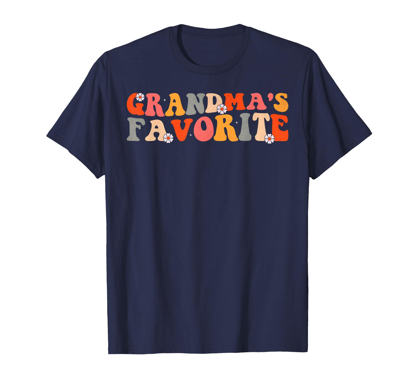 Grandma's Favorite Grandchild Funny Grandson Granddaughter T-Shirt