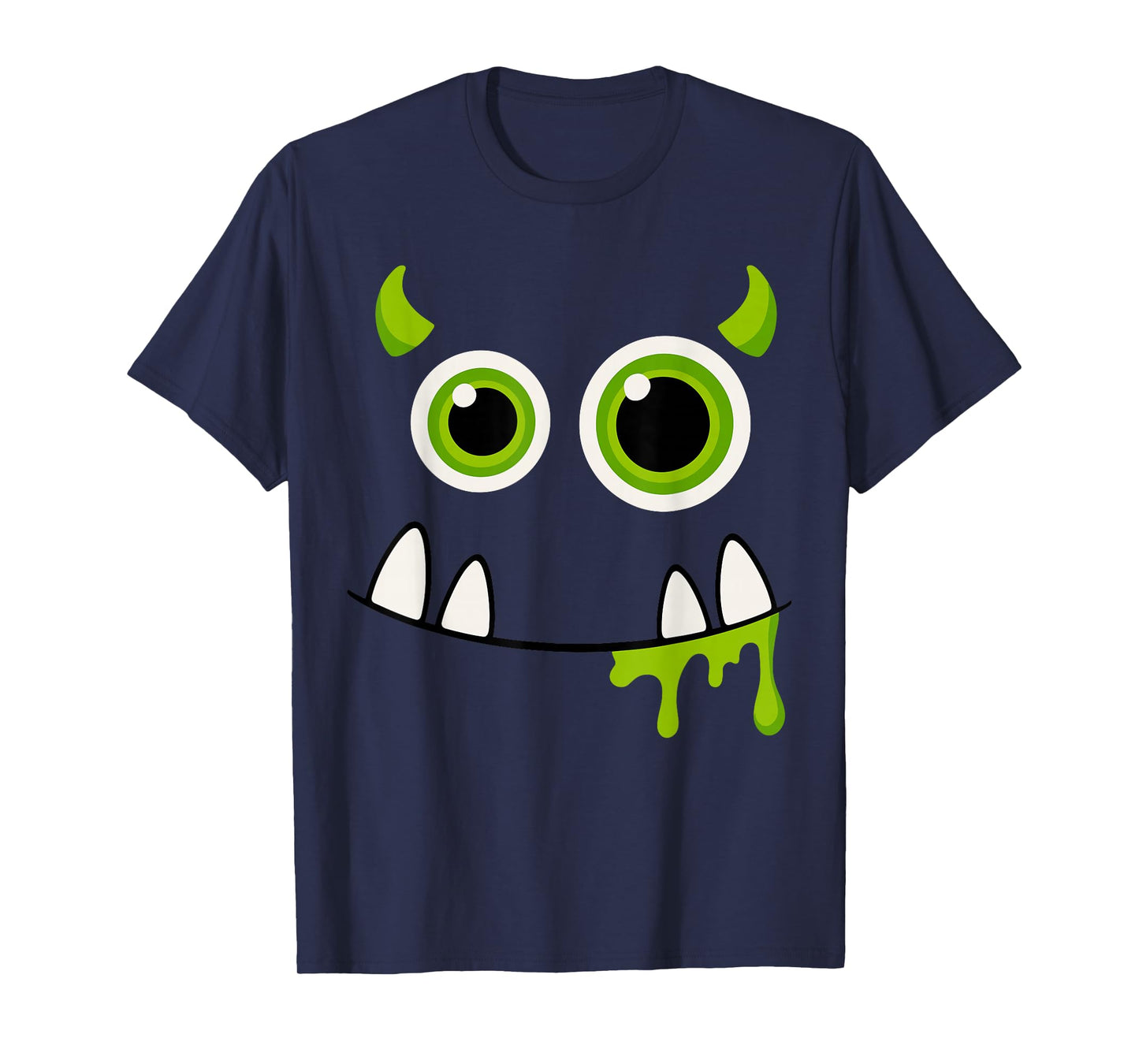 Monster Costume for Boys, Funny Eyes Teeth Halloween Cartoon T-Shirt