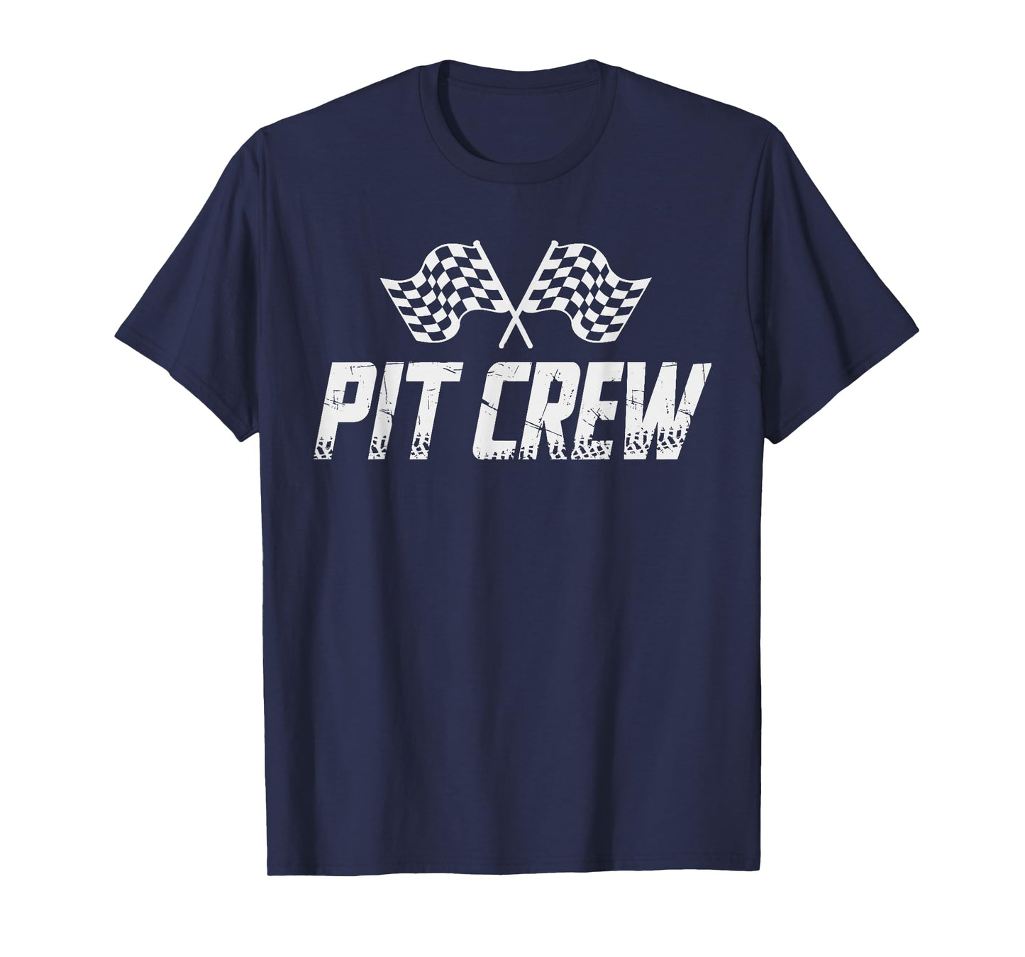 Pit Crew Birthday Family Matching car Racing T-Shirt
