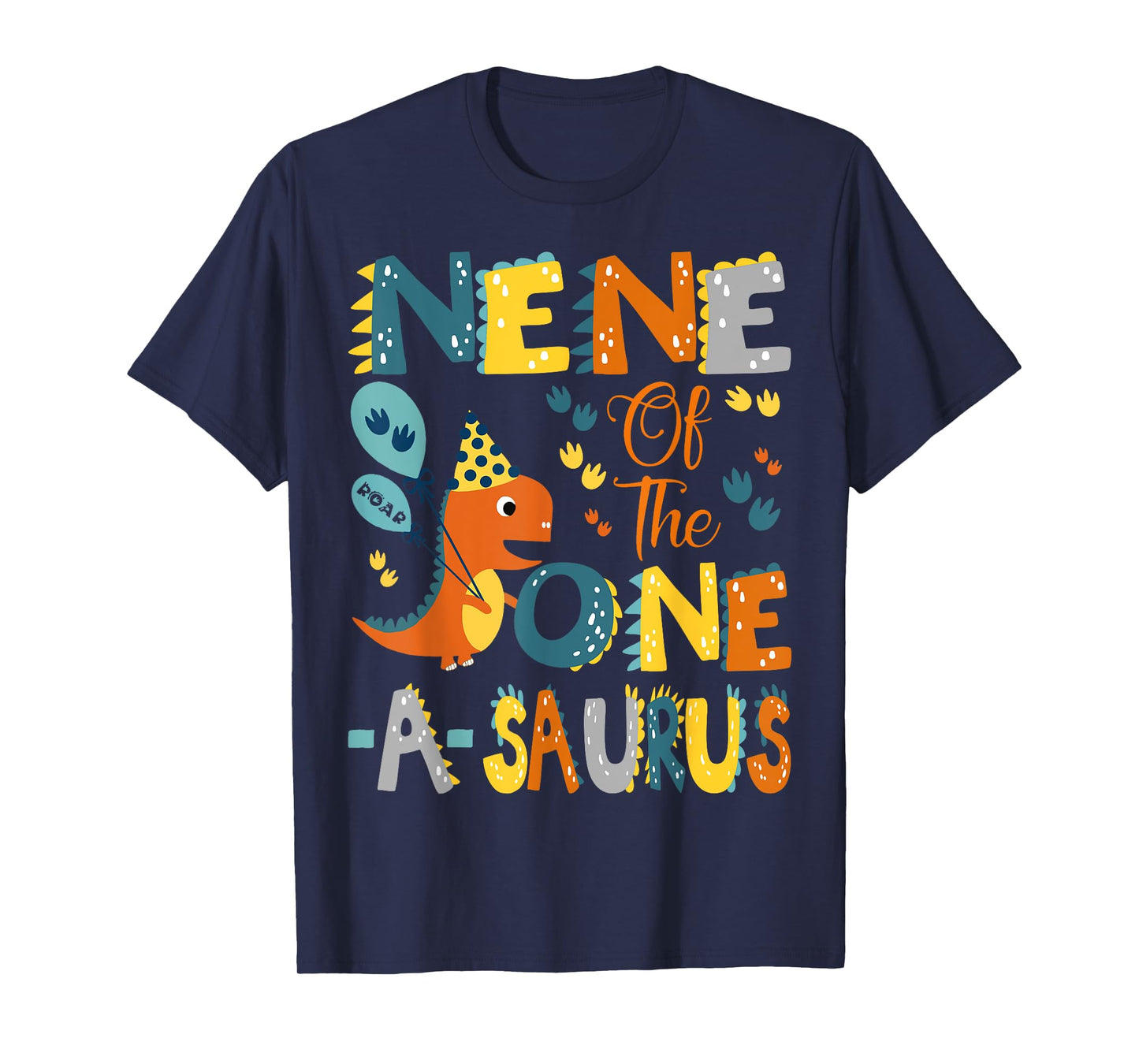 Nene Of The One-A-Saurus 1St Birthday Dinosaur Party T-Shirt
