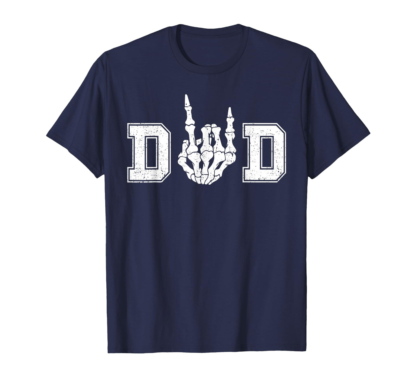 Dad Gothic Family Matching Skeleton Birthday Boy Girl Kid T-Shirt