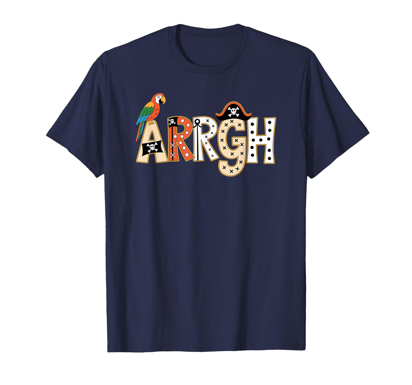 Fun Arrgh Pirate Style Pirate Costume ARGH Pirate T-Shirt