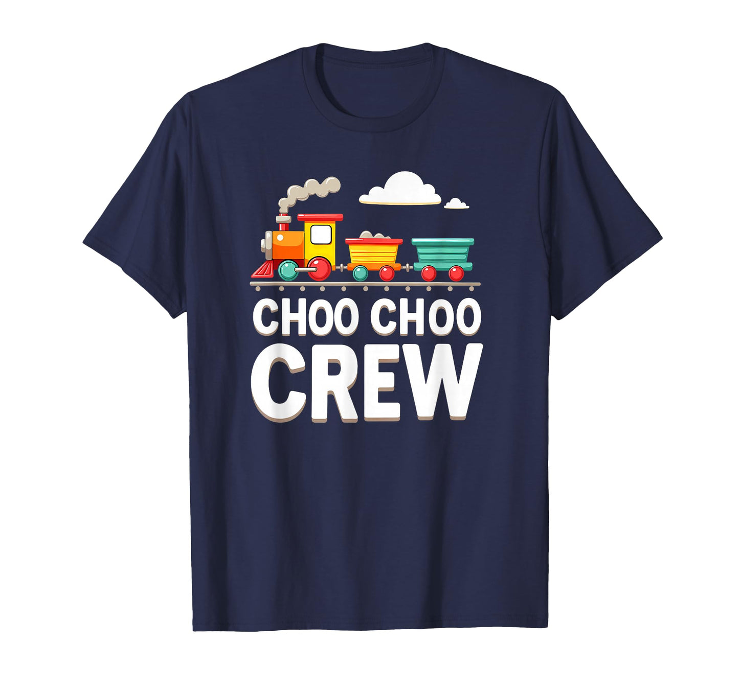 Choo Choo Crew Railroad Train 1st Birthday T-Shirt