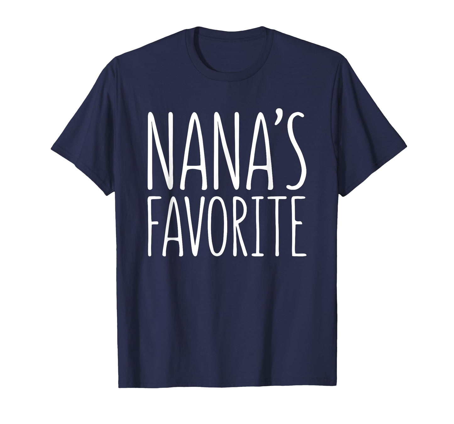 Nana's Favorite Shirt Grandchild Grandson Granddaughter T-Shirt