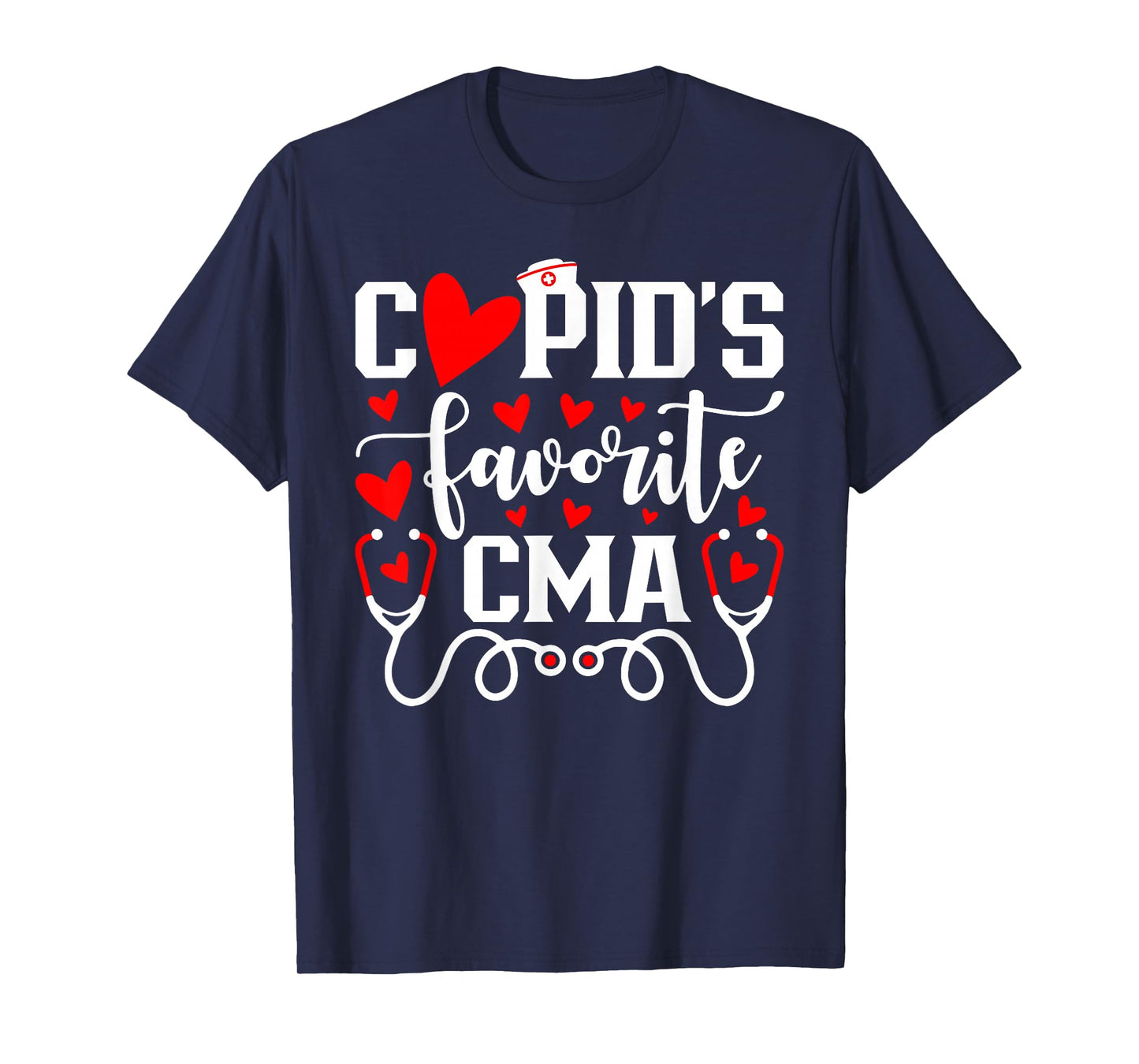 Cupid's Favorite CMA Cute Heart Valentine's Day T-Shirt