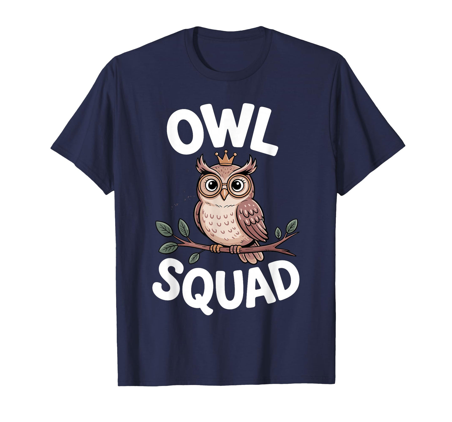 Unique Owl Art for Men Women Kids Adults Animal Owl Lover T-Shirt