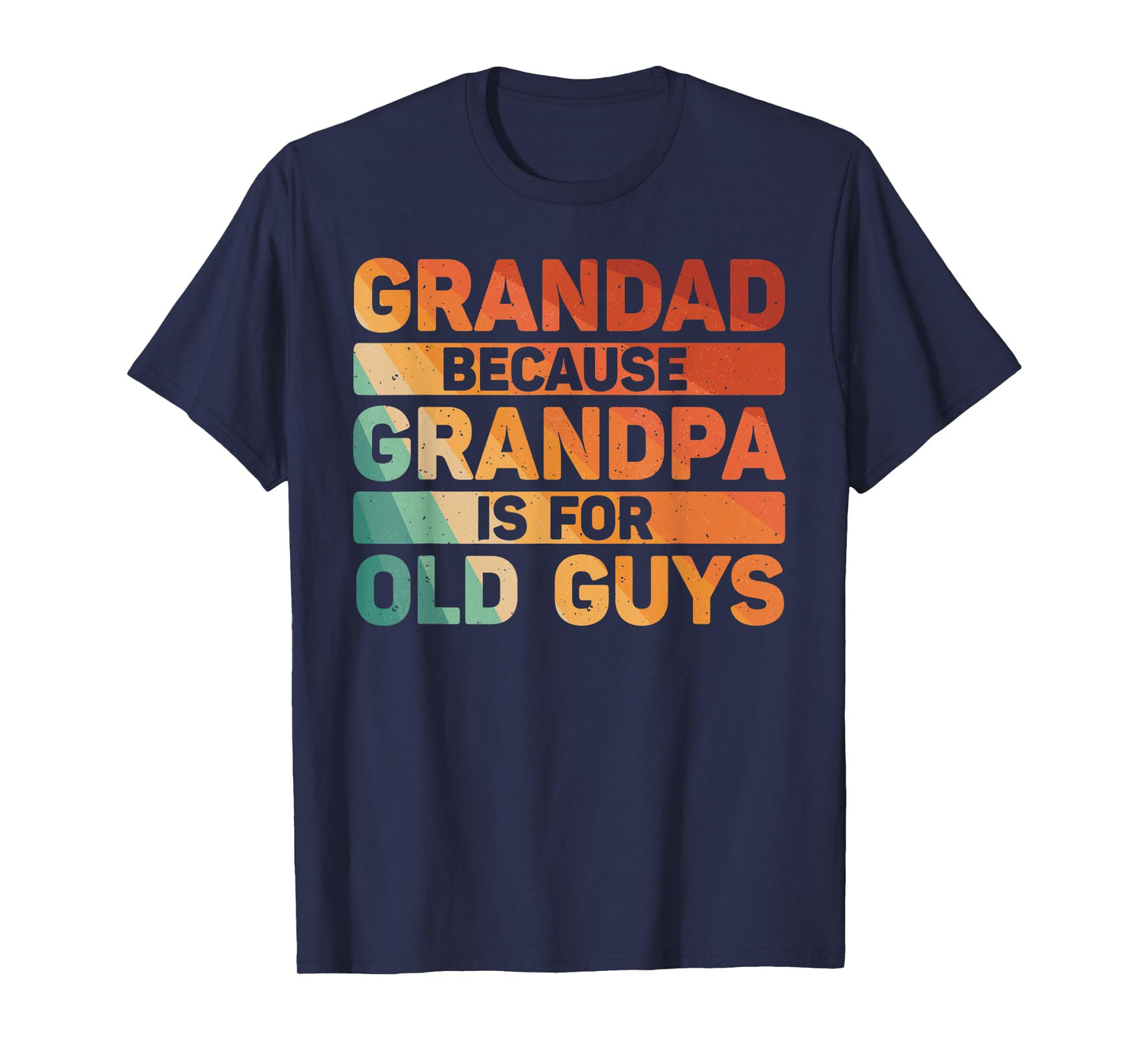 Grandad Art For Grandpa From Grandkids Father's Day Grandad T-Shirt