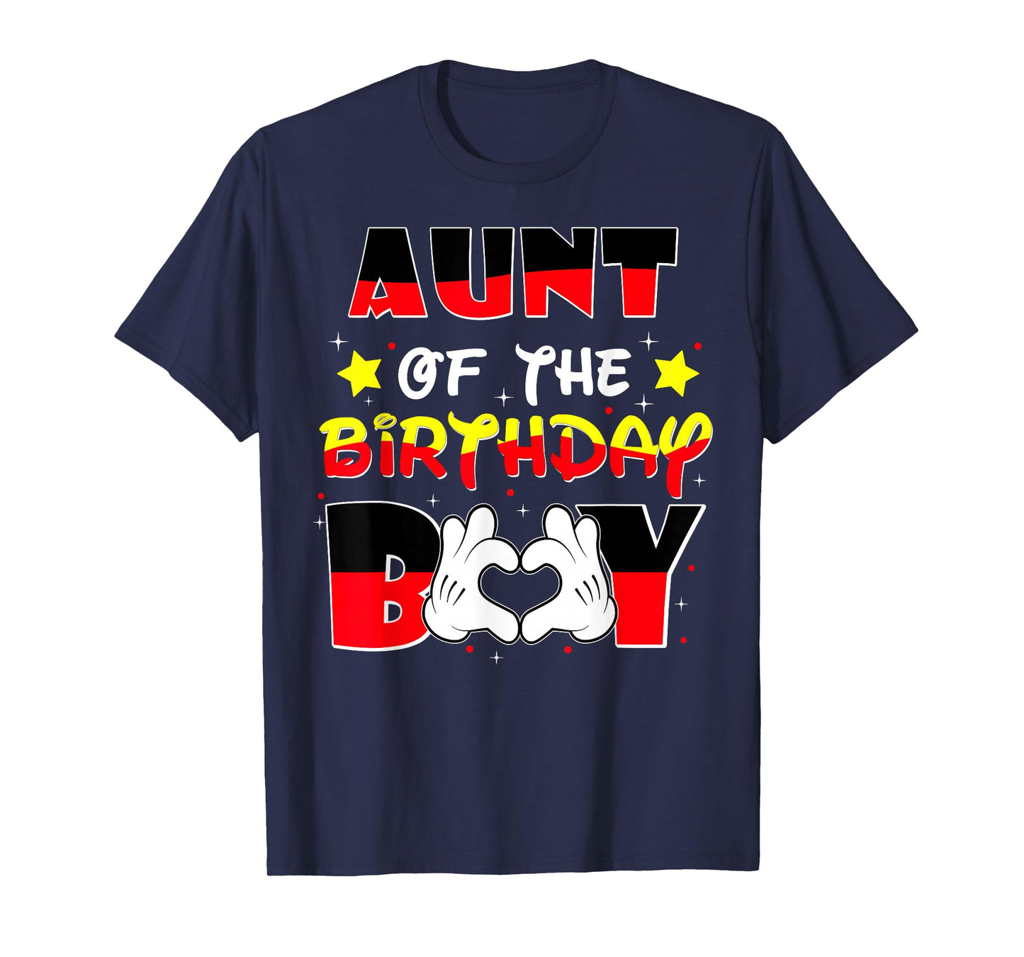 Aunt of The Birthday Boy Shirt Matching Nephew Family Bday T-Shirt