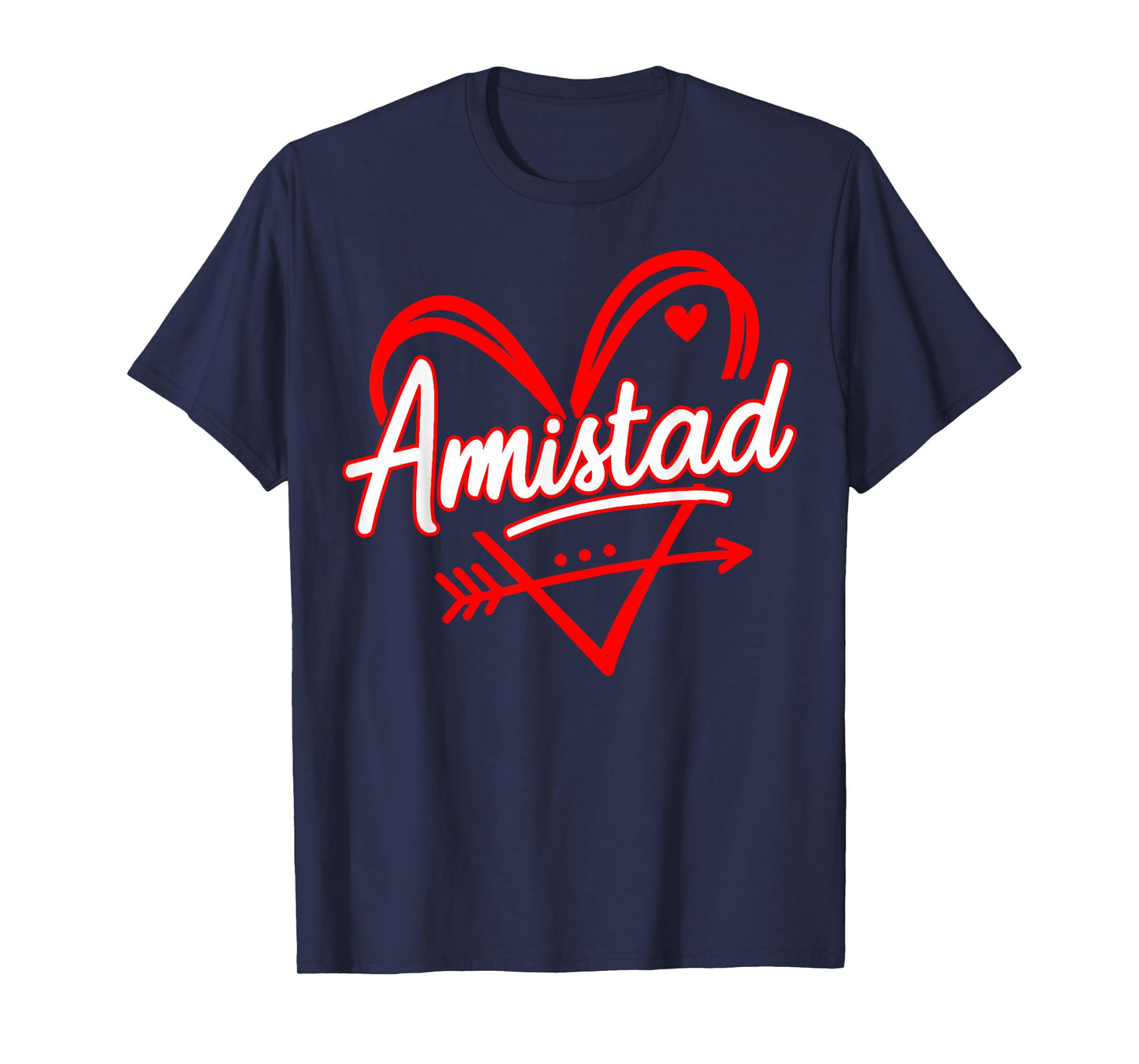 Amistad Heart House of Friendship School Spirit T-Shirt