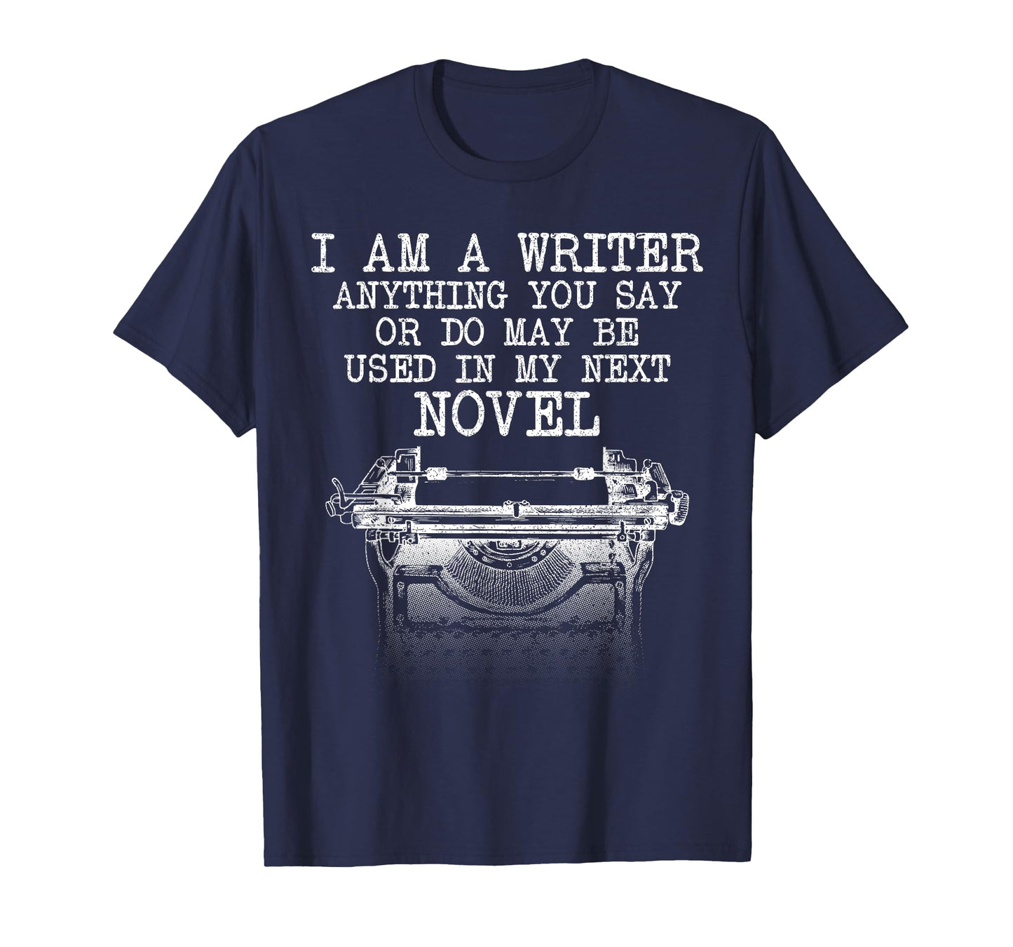 Funny Book Writer Gift Author Accessories & Stuff Cool Writer Art For Men Women Novel Author Writing Novelist T-Shirt