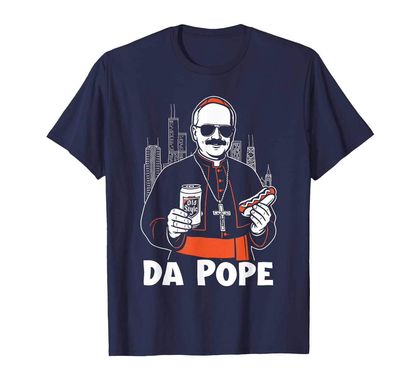 Da Pope From America Chicago Pope Leo XIV Provost T-Shirt