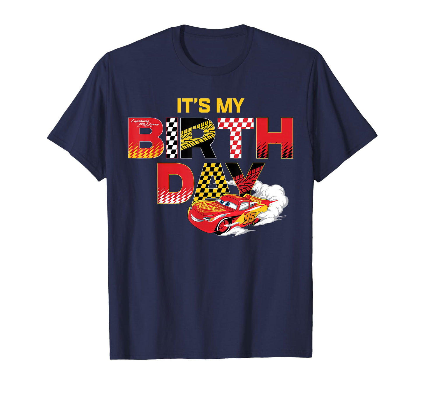 Disney & Pixar's Cars “It's My Birthday” Lightning McQueen T-Shirt