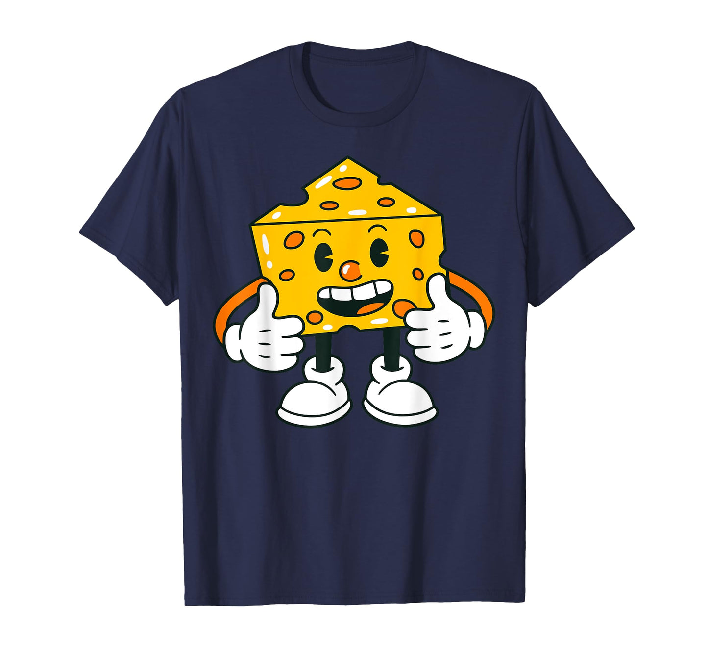 Funny Cartoon Cheese for Youth Toddler Kids Boys Girls T-Shirt