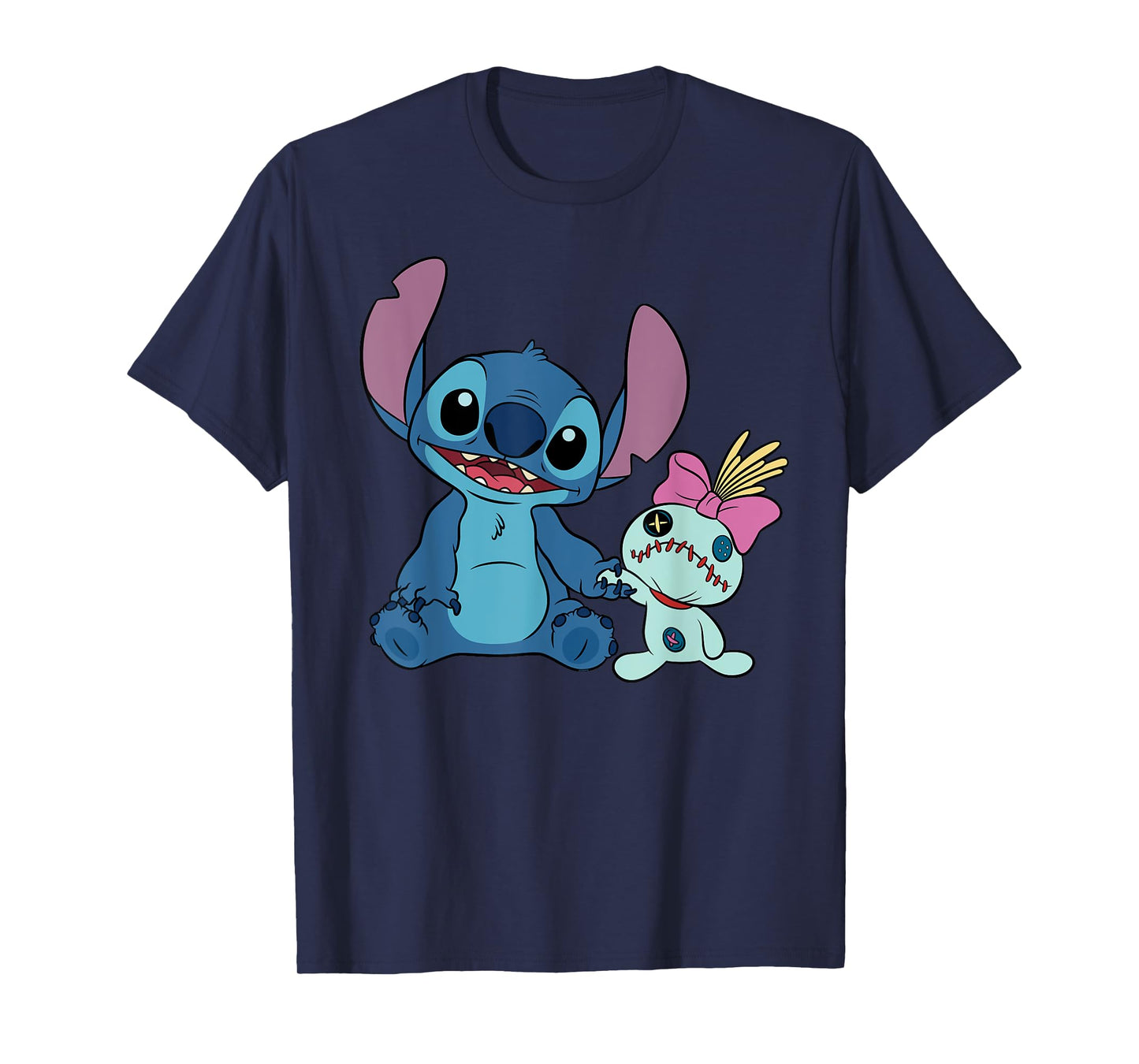 Disney Lilo & Stitch Stitch and Scrump Best Friends 2-Sided T-Shirt