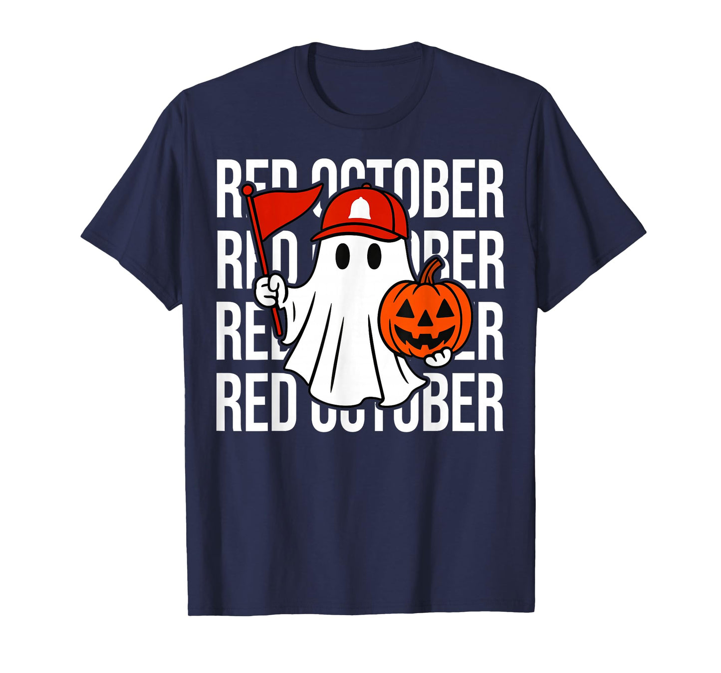 Retro Red October Name Personalized Gift for Men Women Kid T-Shirt