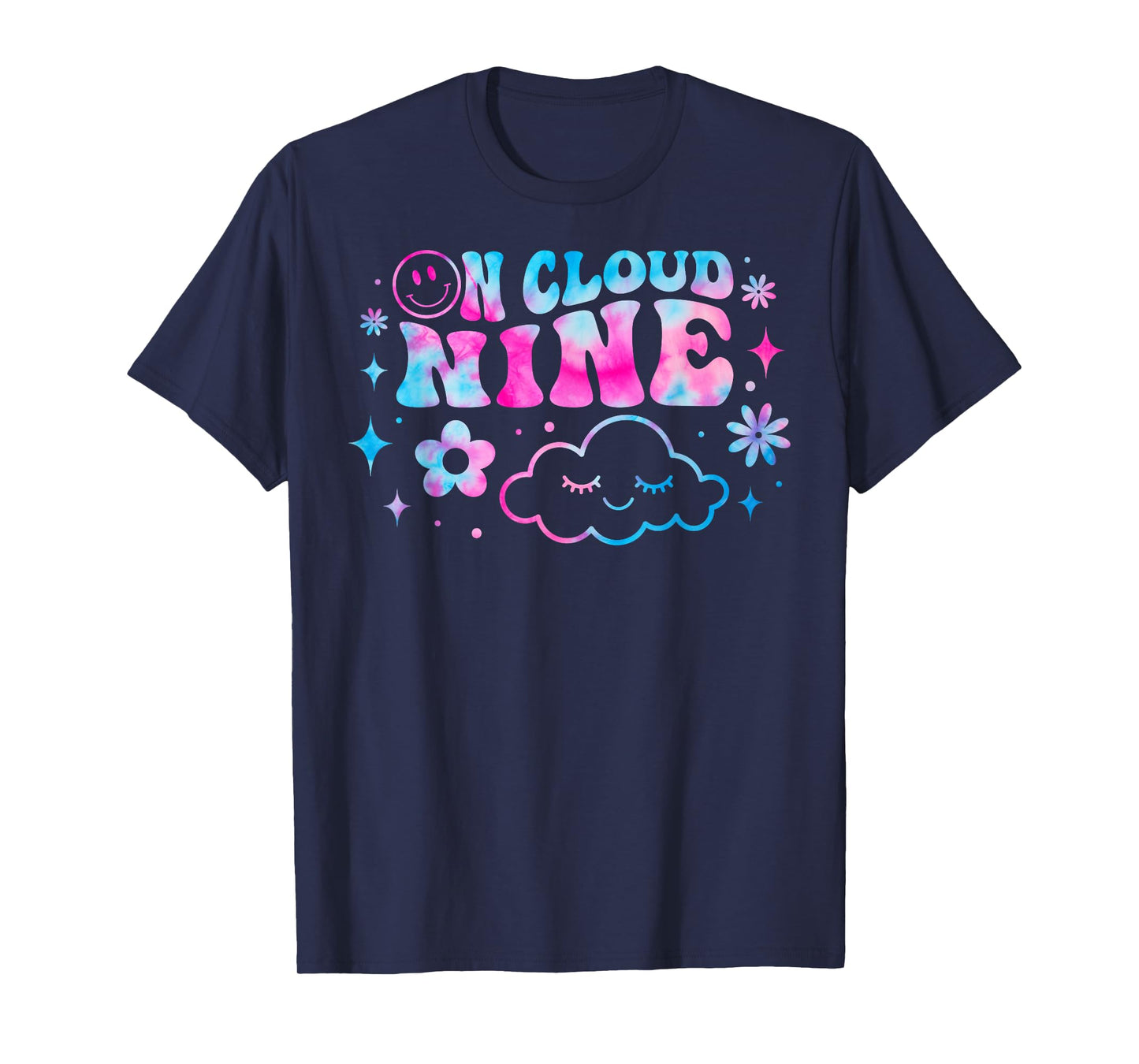 On Cloud Nine 9th Birthday 9 Years Old Birthday Girl T-Shirt