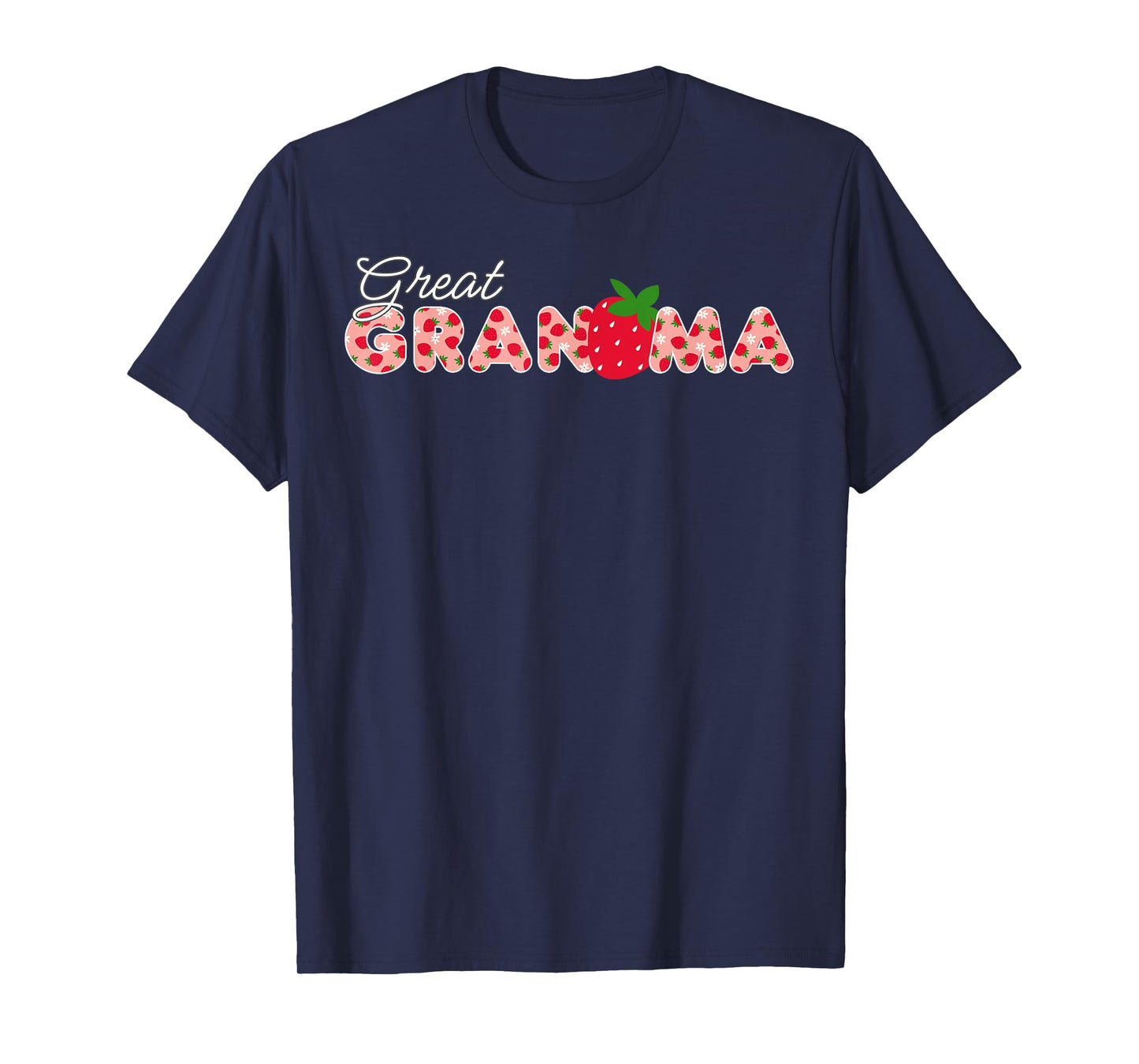 Great Grandma Strawberry First Birthday Funny Strawberry T-Shirt