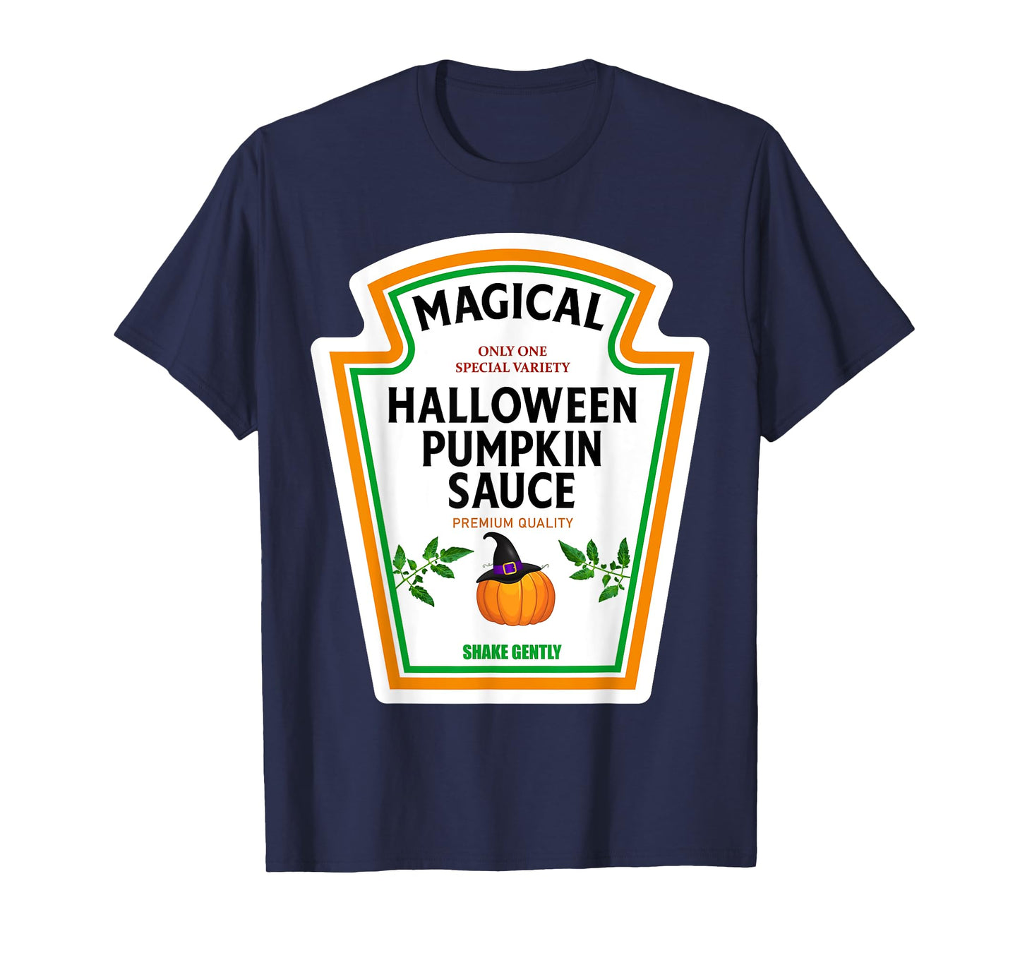 Pumpkin Sauce Halloween 2023 Costume Family Matching Mustard T-Shirt