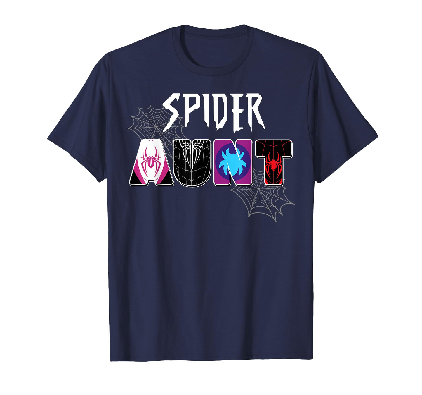 Birthday Party Spider Outfit Spider Aunt Women Girls T-Shirt