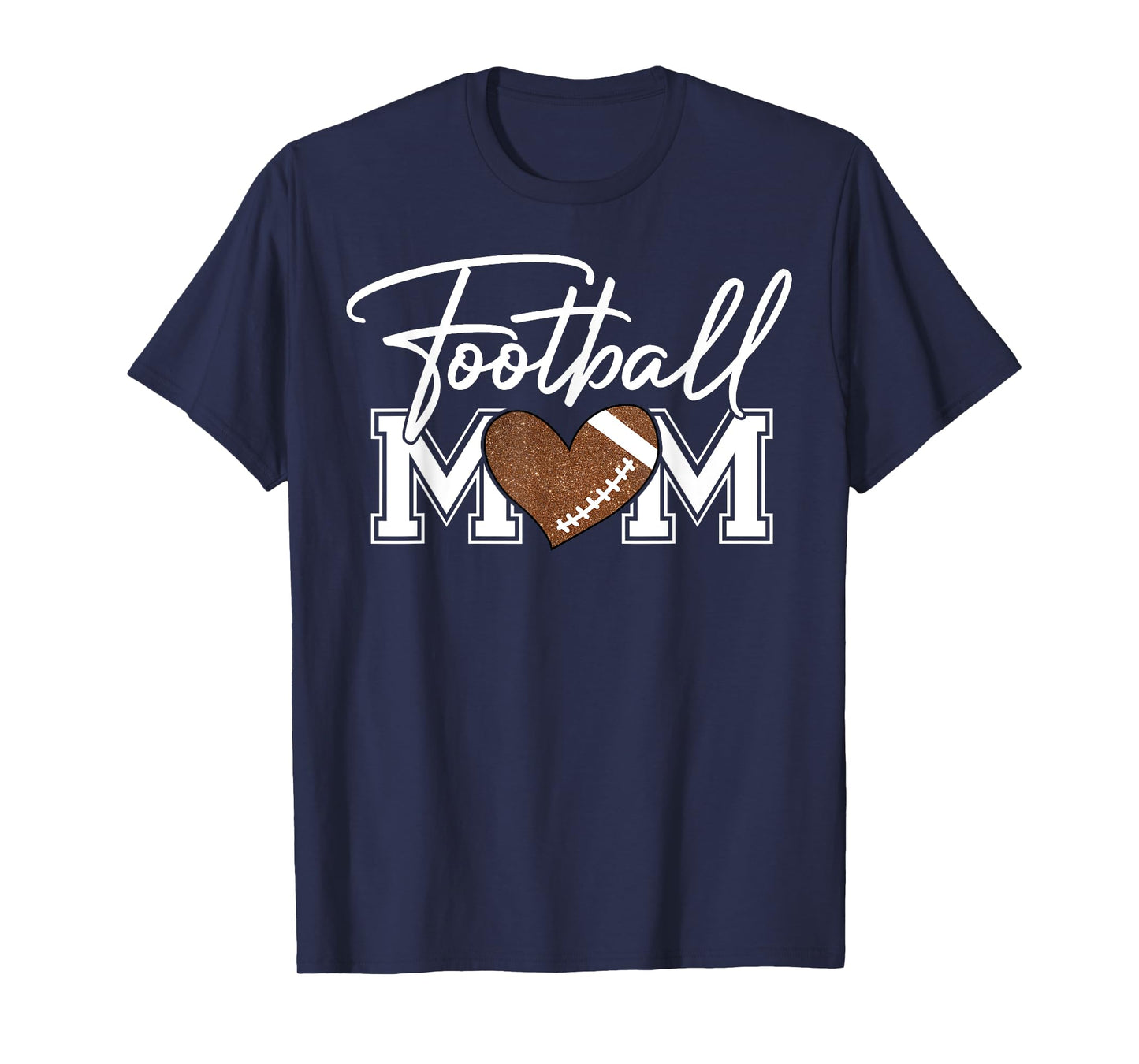 Football Mama Go Cheer Football Mom Game Day Mother's Day T-Shirt