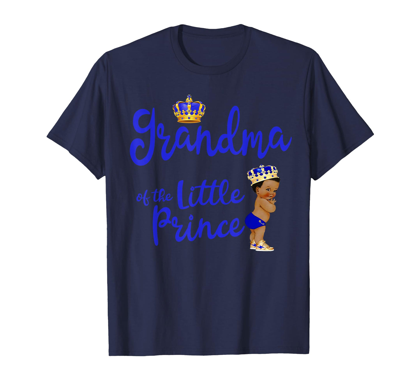 Best Birthday Clothes For Family Members Grandma Of The Birthday Prince Boy Bday Party Idea For Him T-Shirt