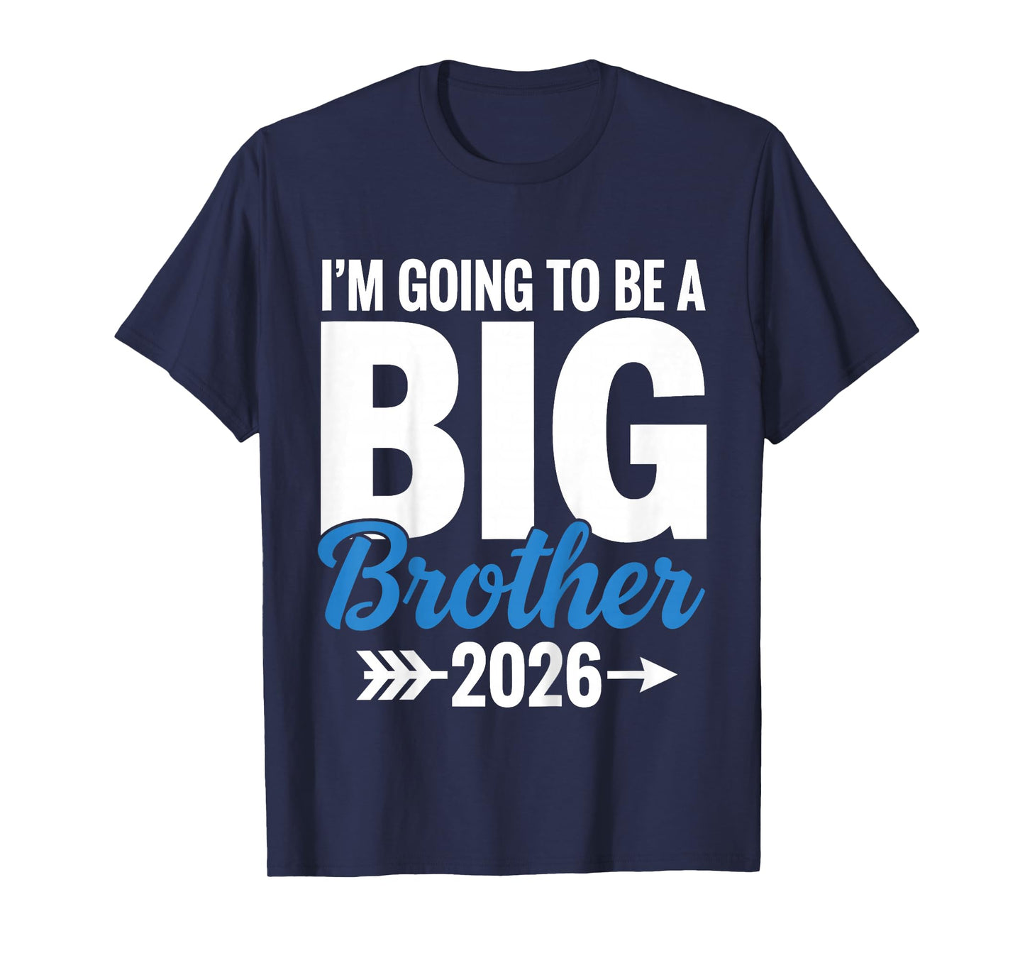 Kids I'm Going to Be a Big Brother 2026 Promoted to Big Brother T-Shirt