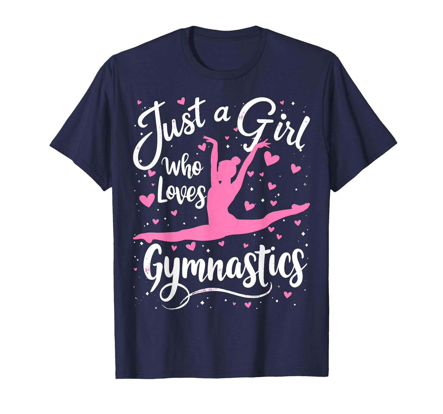 Gymnast Just a Girl Who Loves Gymnastics T-Shirt
