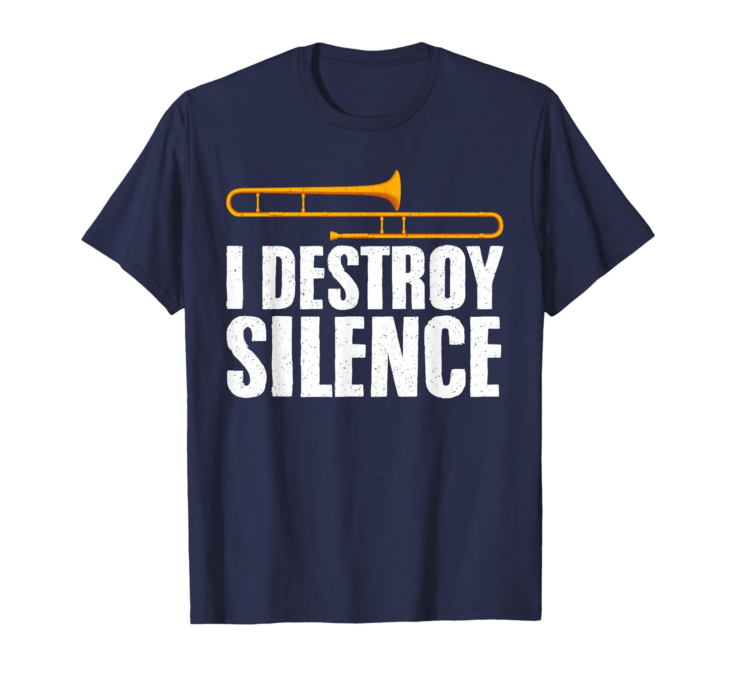Funny Trombone Art for Men Women Jazz Music Trombone Player T-Shirt