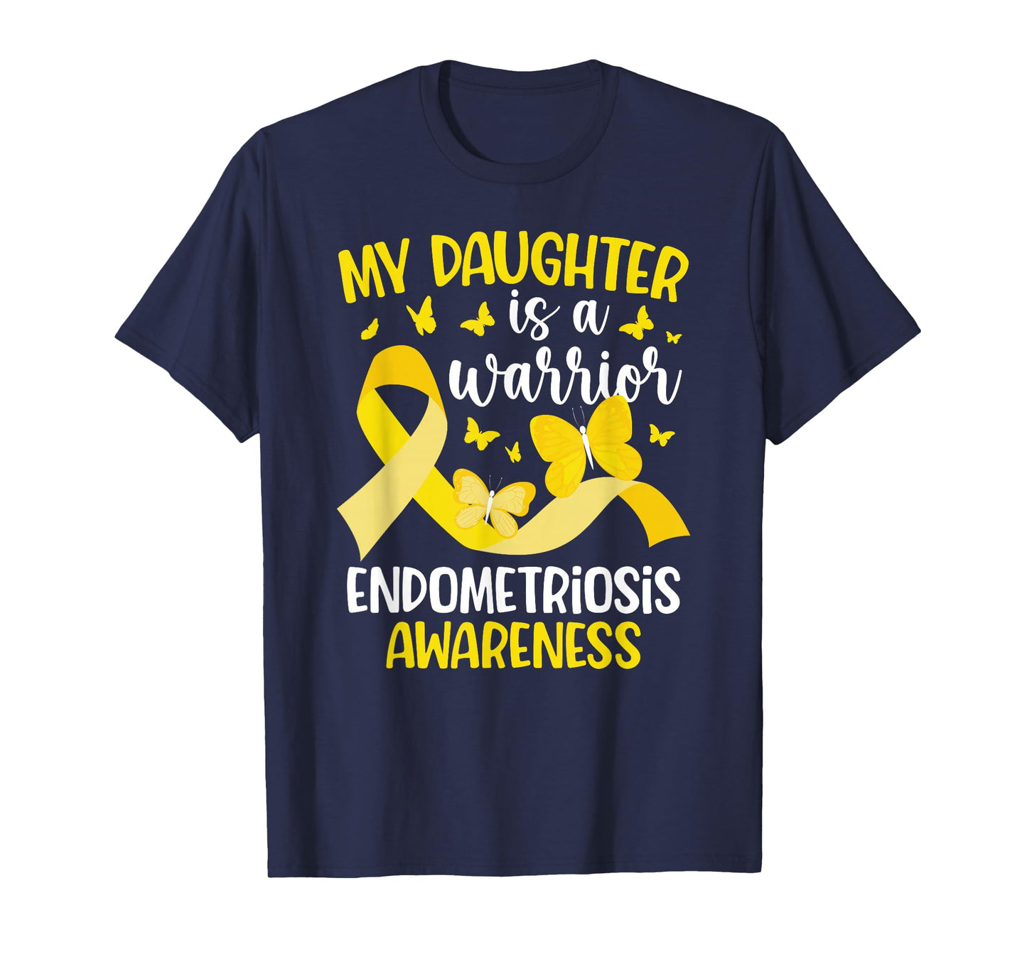 Mom of an Endo Warrior Mother Endometriosis Awareness Month T-Shirt