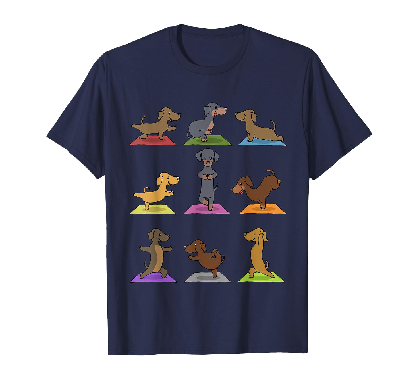 Dachshund Yoga T-Shirt