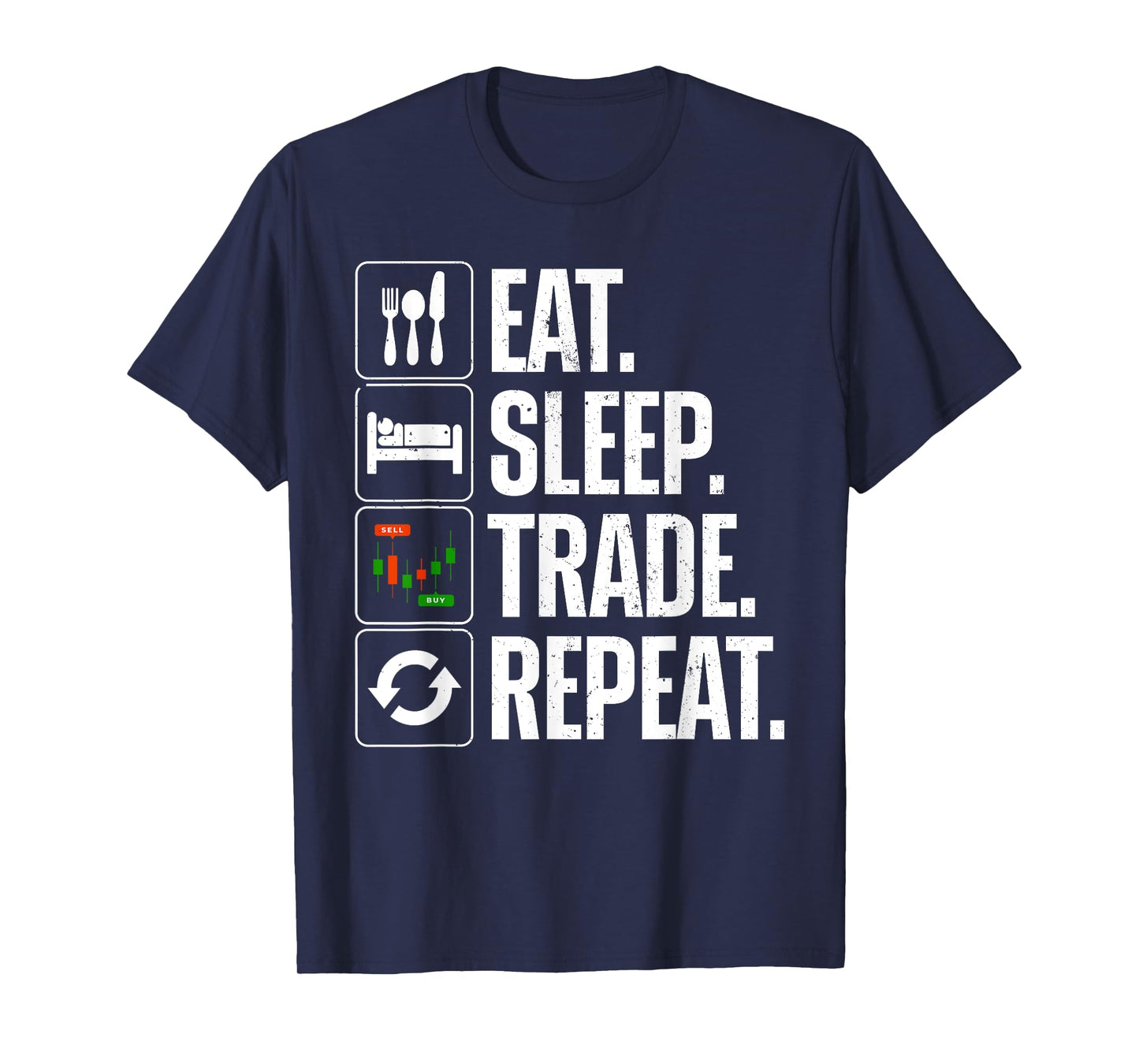 Best Stock Market Art For Men Women Stock Trader Day Trading T-Shirt