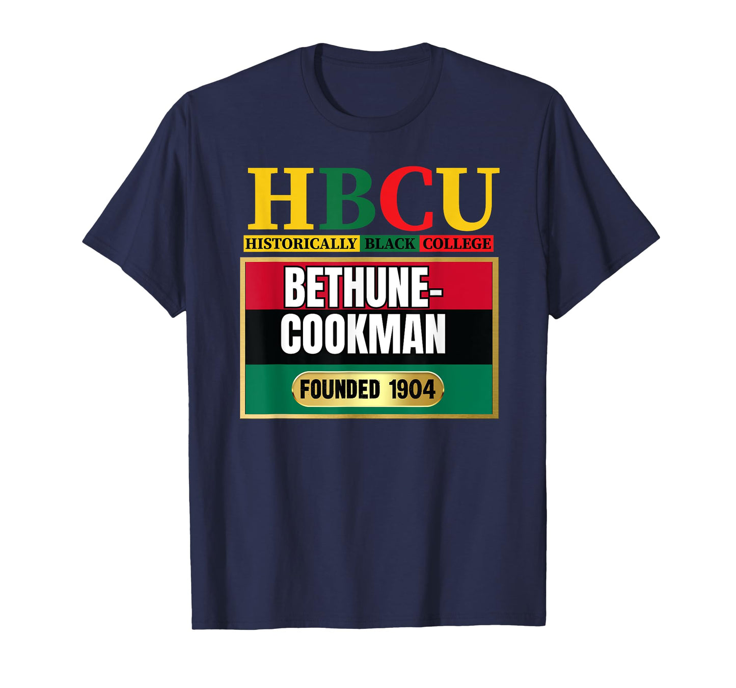 Bethune–Cookman, BSU, HBC Graphic T-Shirt