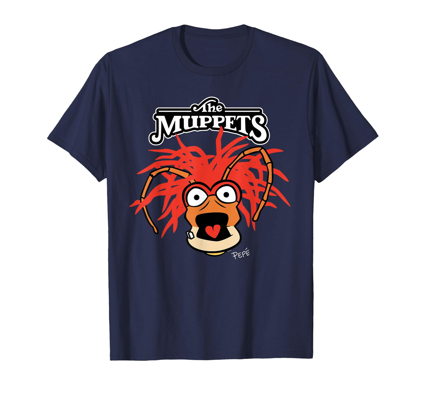 Disney The Muppets Pepé the King Prawn Big Face Okay T-Shirt