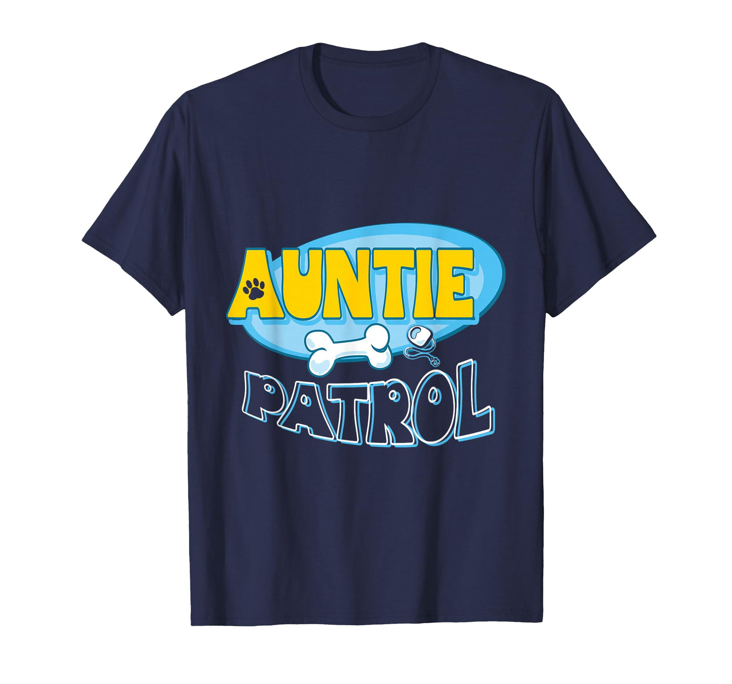 Auntie T Shirt Women Funny Auntie Gifts Funny Auntie Patrol T-Shirt