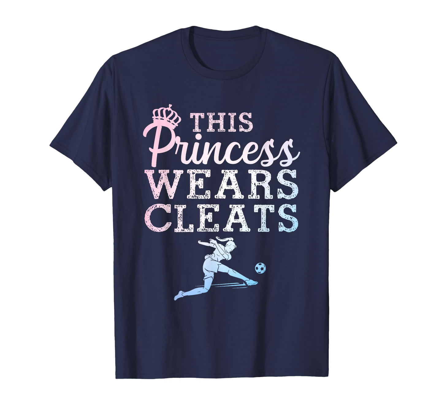 Cool Soccer Art For Women Teen Girls Goalie Soccer Player T-Shirt
