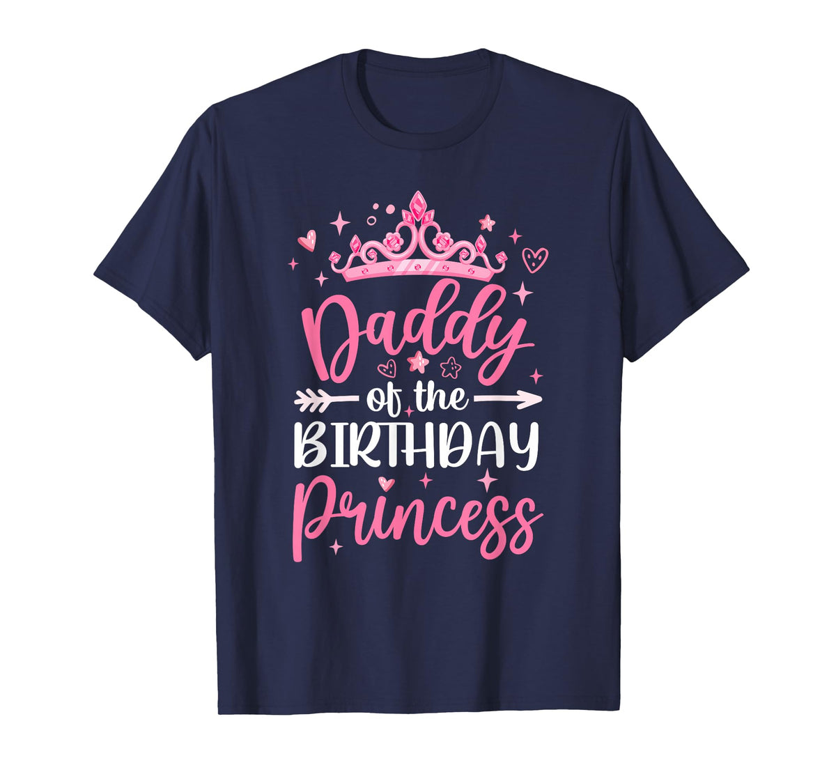 Daddy Of The Birthday Princess Birthday Girl Kid Family T-Shirt