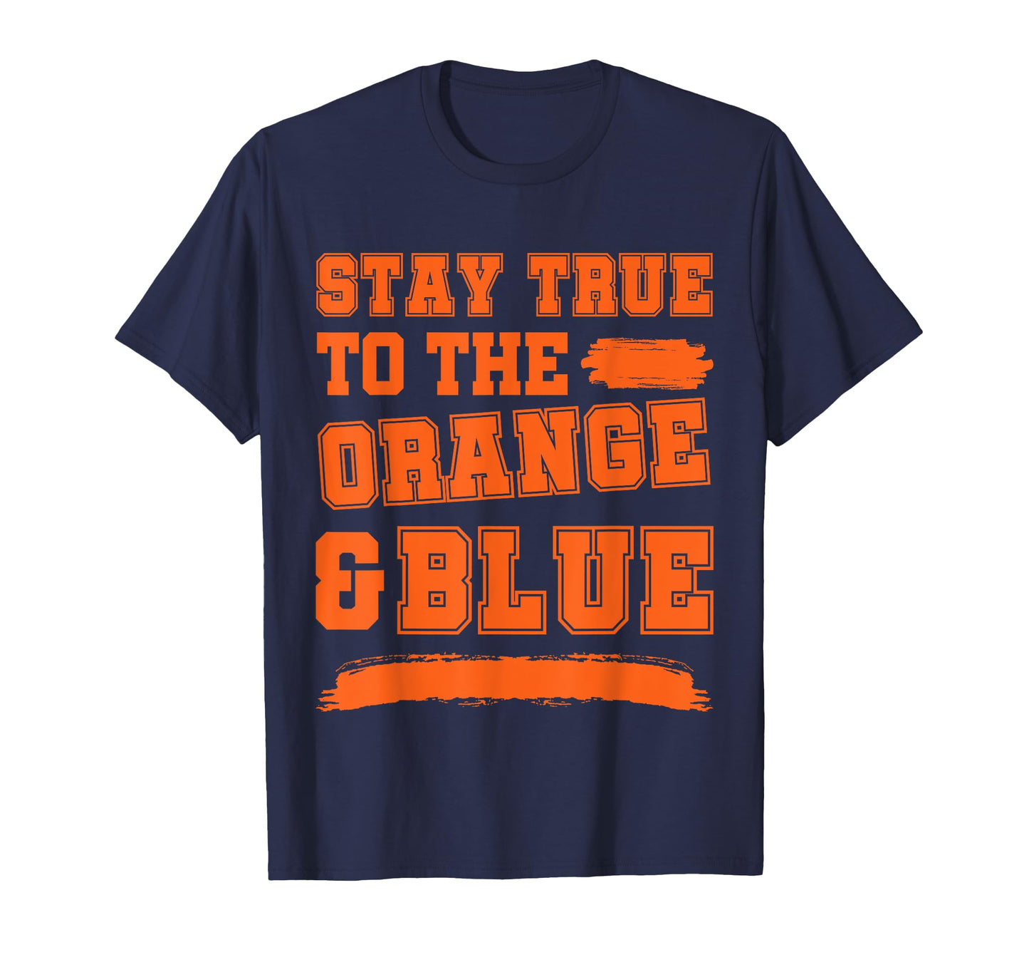 Blue and Orange Game Day, Blue and Orange T-Shirt