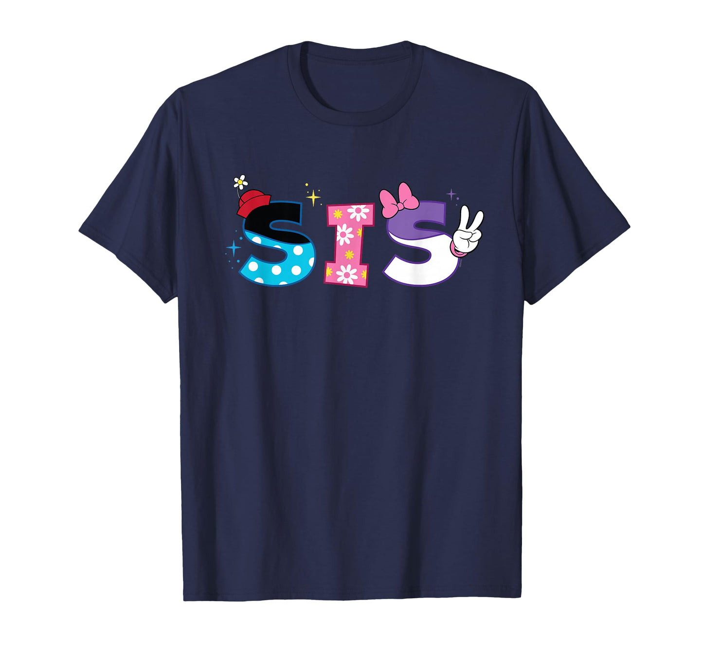 Disney Mickey Mouse and Friends Sis Family Trip Matching T-Shirt