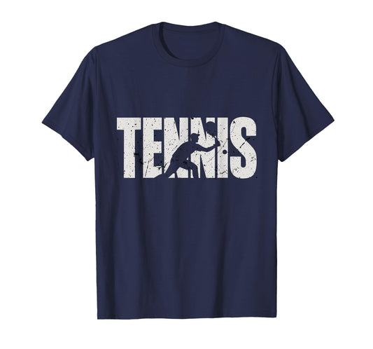Tennis Shirt Player Lovers Silhouette Tee Men Women T-Shirt
